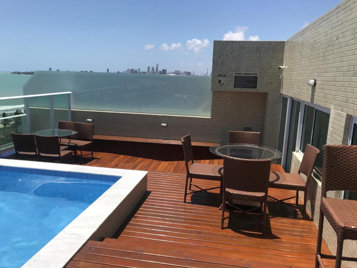 Flat Beira Mar De Intermares Leilighet Cabedelo Eksteriør bilde