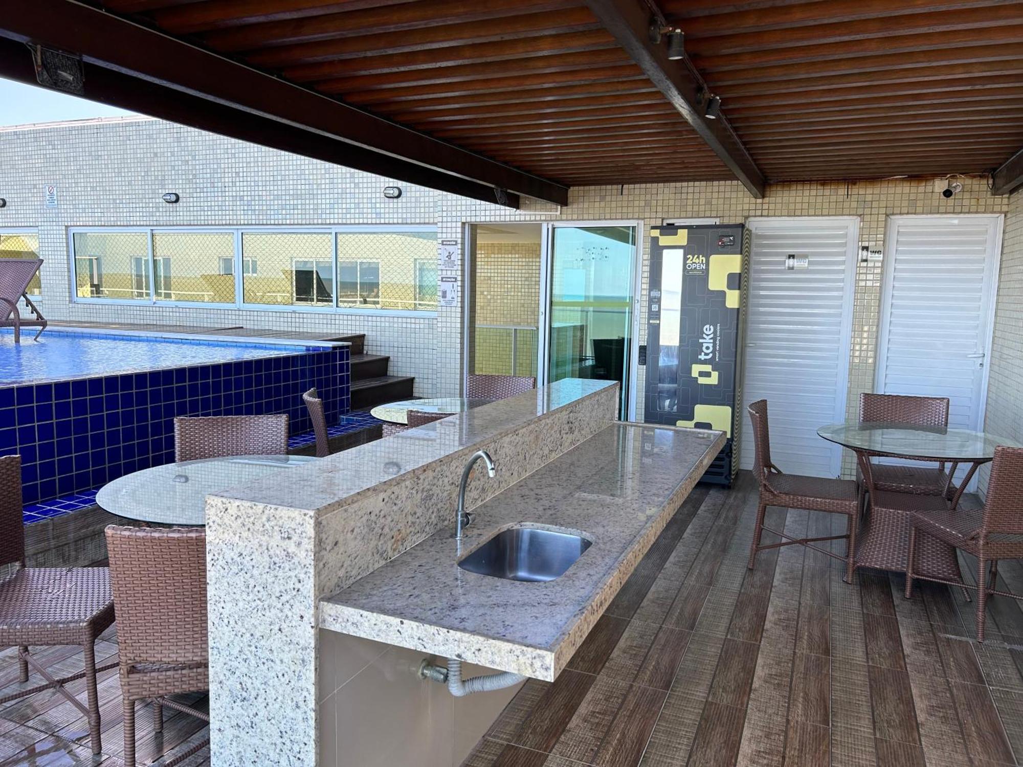 Flat Beira Mar De Intermares Leilighet Cabedelo Eksteriør bilde